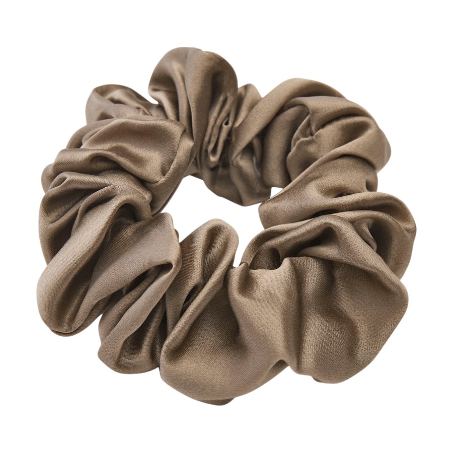 Lenoites Haarband 'Mulberry Silk Scrunchie' brown Damen