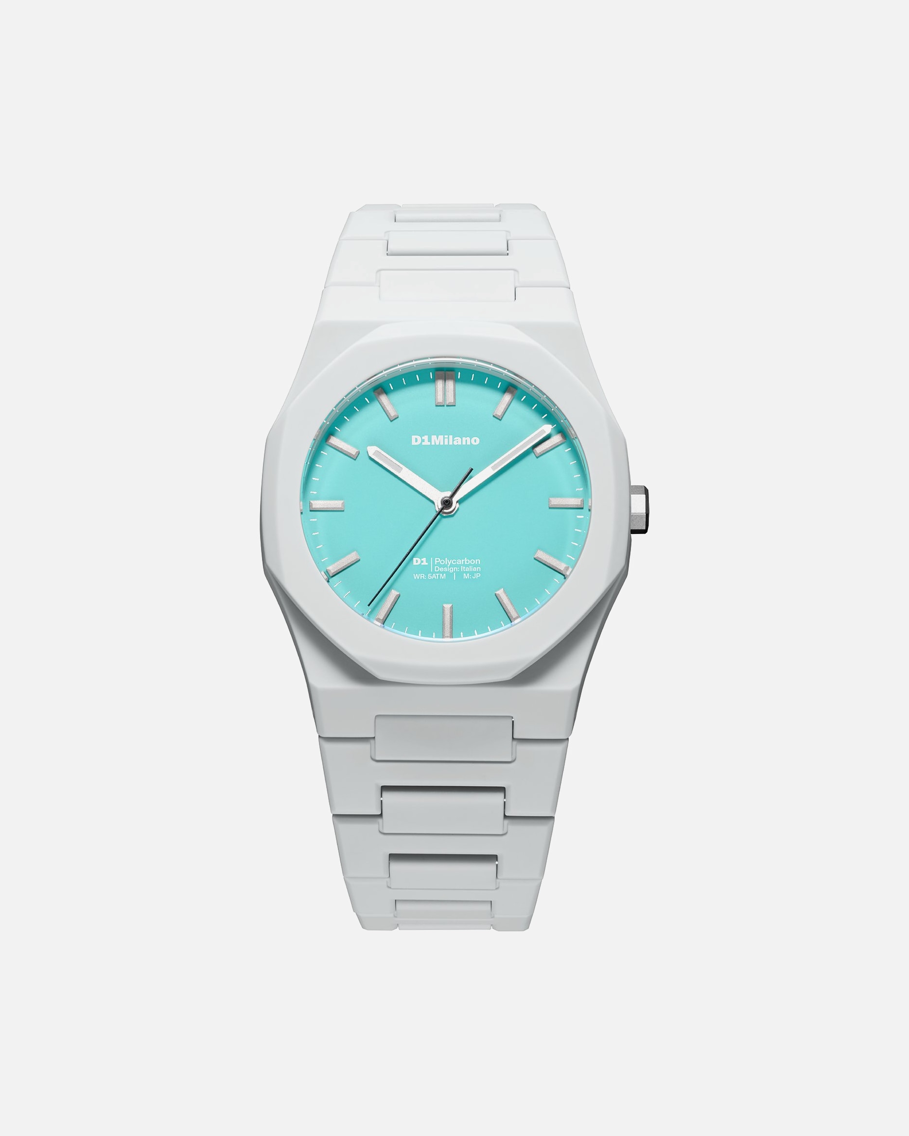 Uhr für Weiblich D1 Milano Default Brand Line Unisexuhr Polycarbonat grau