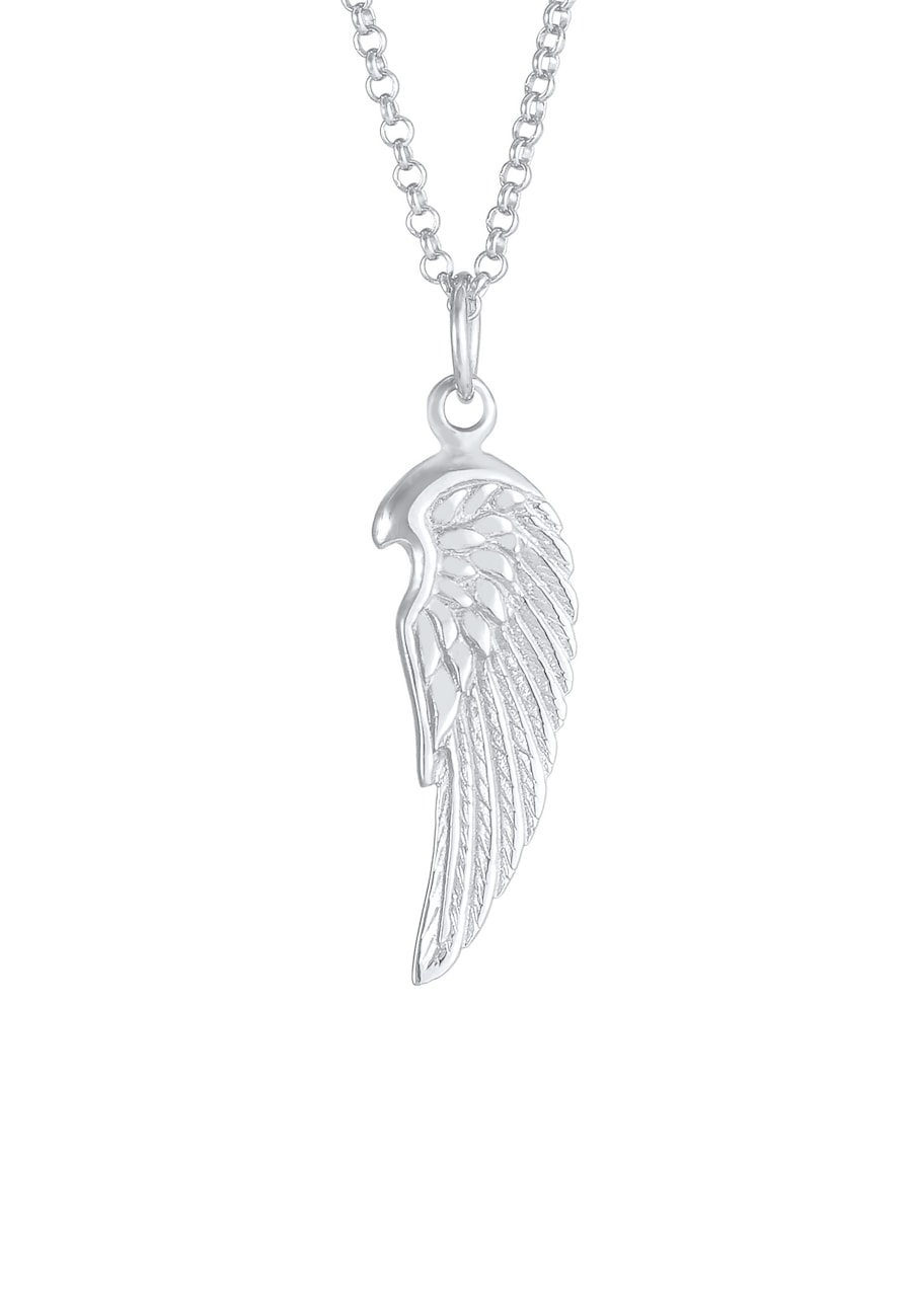 KUZZOI Flügel Oxid Rock Cool 925 Silber silberfarben Herren