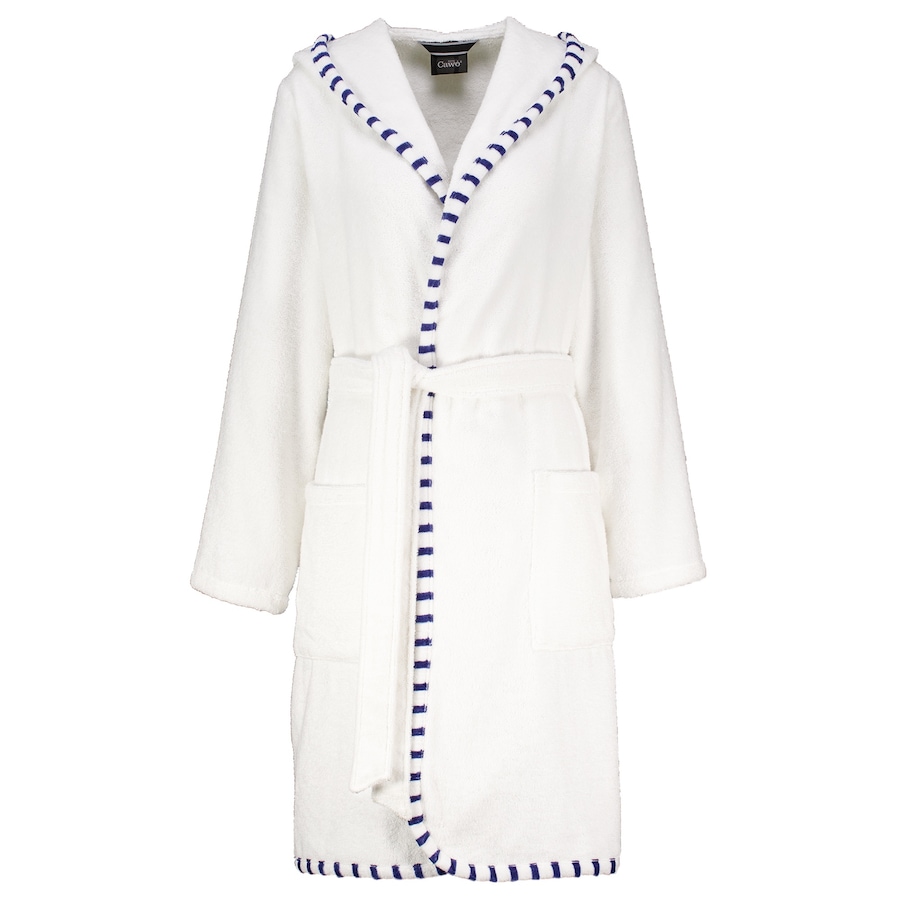 Cawö Bademäntel Damen Kapuze Breton 848 weiß - 600 L
