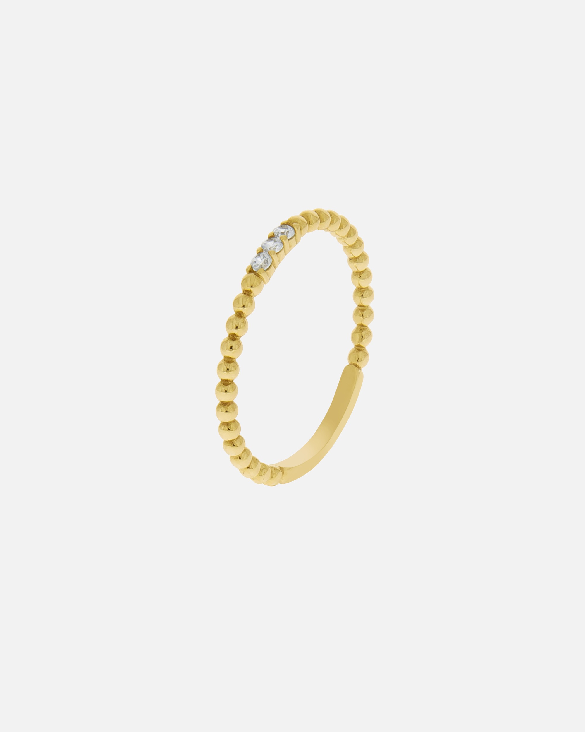 Ring für Weiblich Fascination by Ellen K. Ring 375/- Gold Zirkonia weiß 018 (57,0)