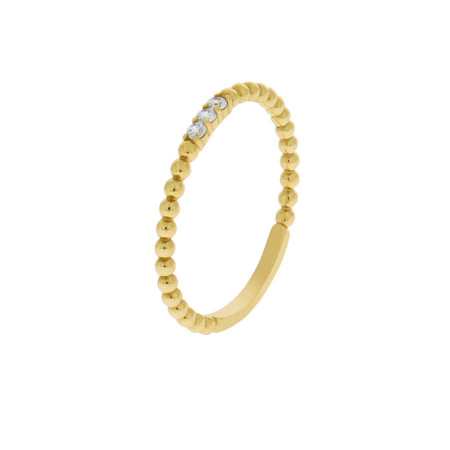 Fascination by Ellen K. Ring 375/- Gold Zirkonia weiß 018 (57,0) Damen