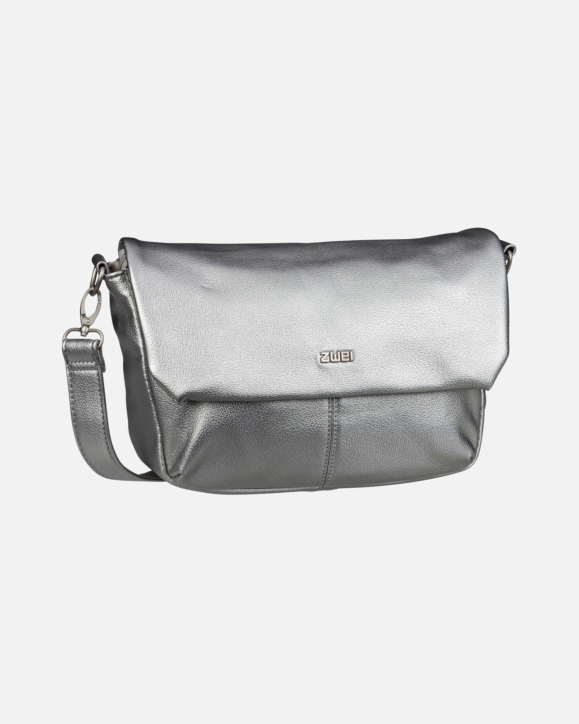 Umhängetasche für Weiblich ZWEI Umhängetasche Mademoiselle M60 Silver