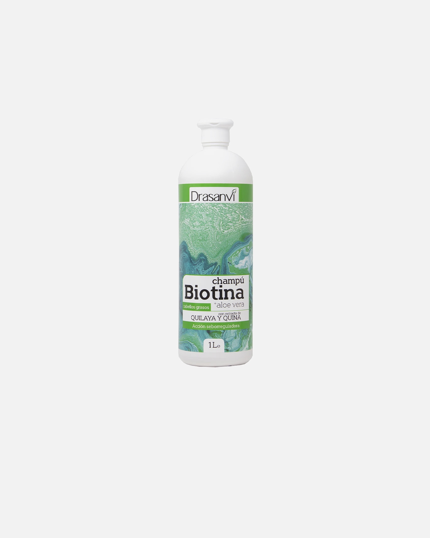 Haarbad für Unisex Drasanvi BIOTIN UND ALOE VERA Shampoo für fettiges Haar 1000 ml