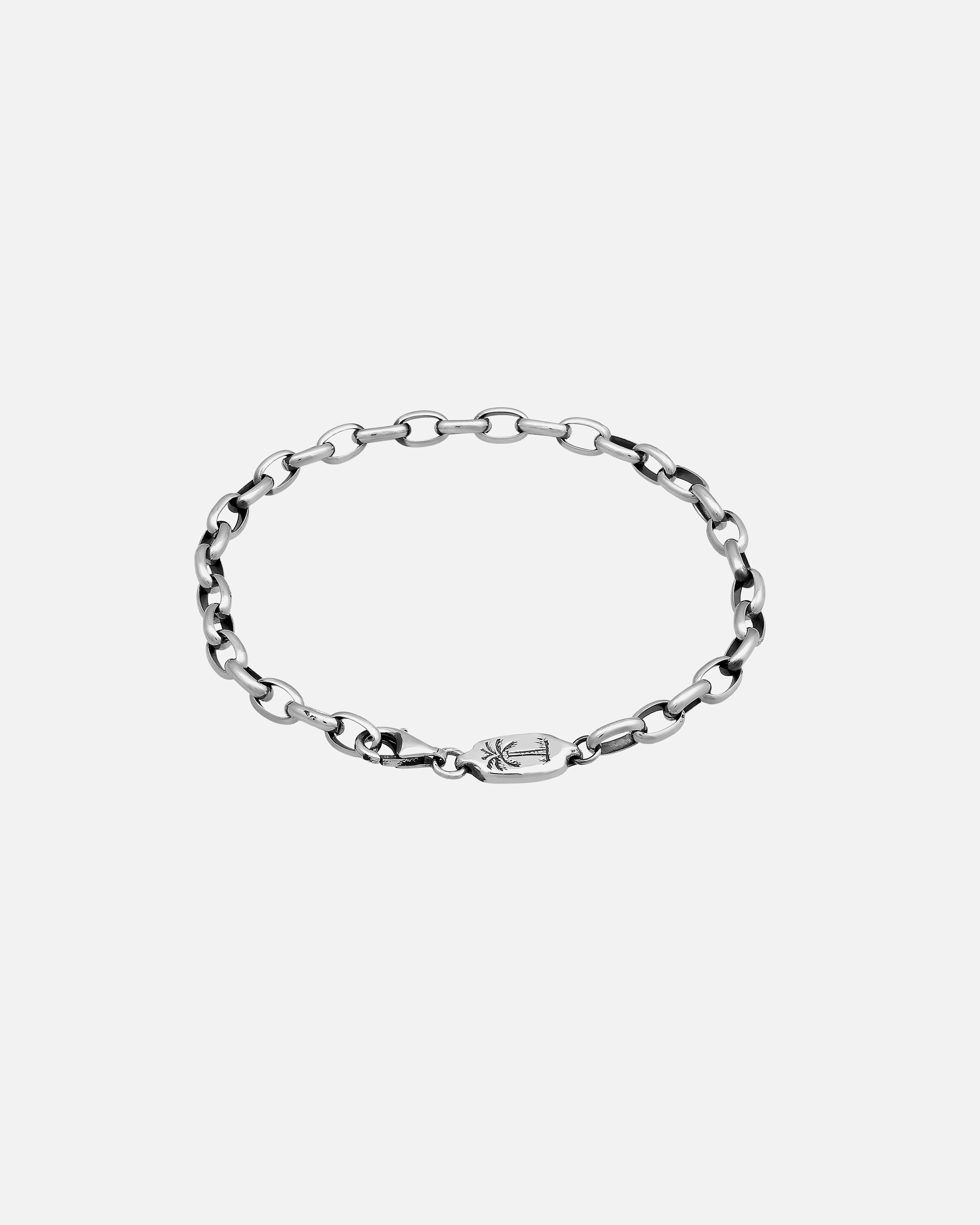 Armband für Männlich Haze & Glory Default Brand Line Ankerkette Palme Basic 925 Silber 23