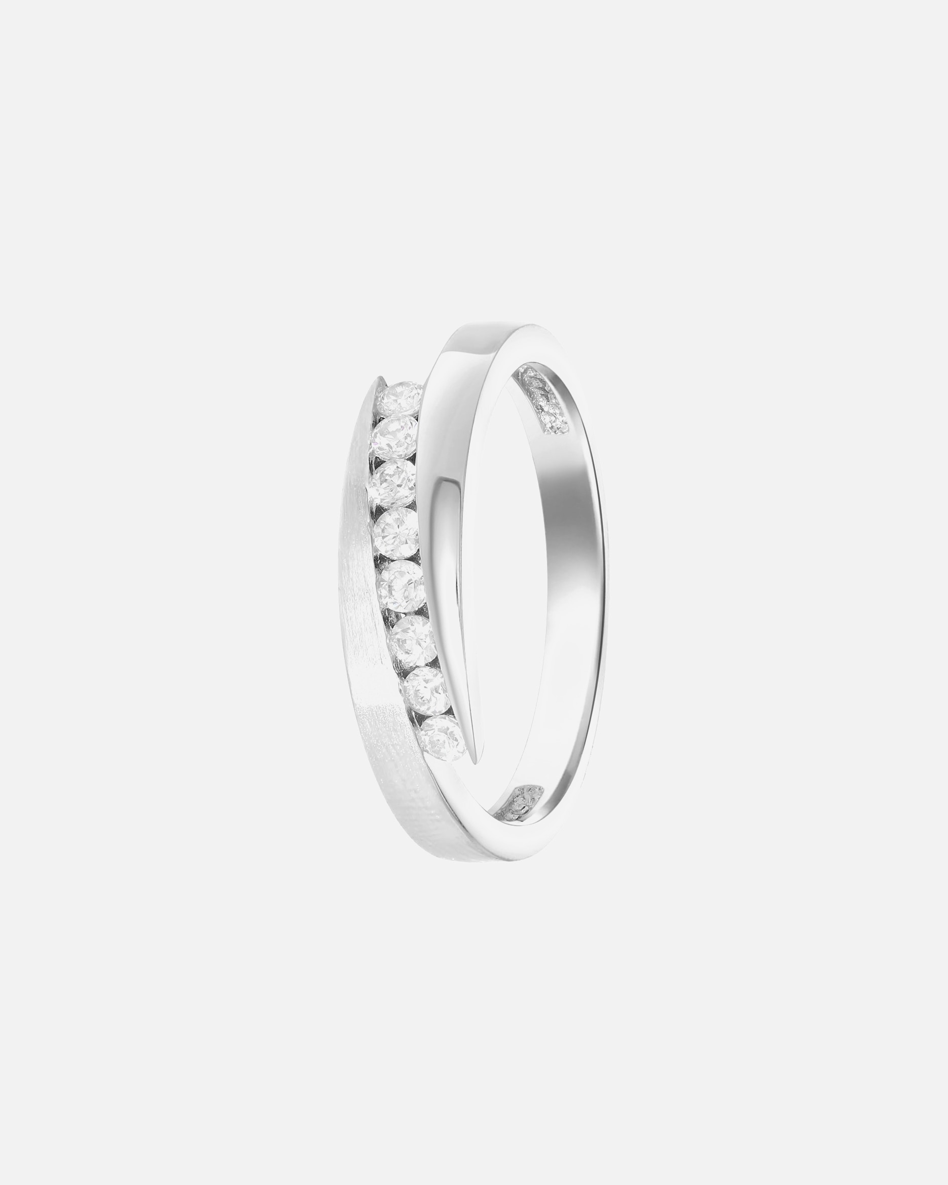 Ring für Weiblich Lucardi Ringe 925 Silber - silbern 60mm