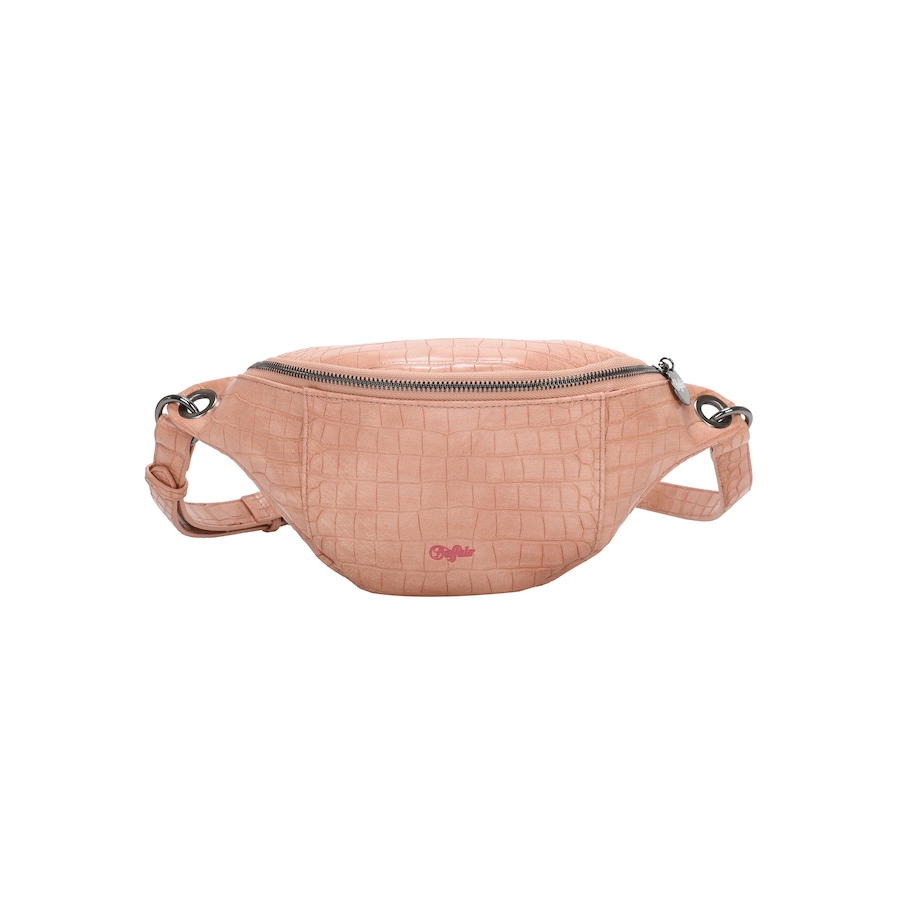 Buffalo Gürteltasche Bum in Kroko-Optik pink Gold Damen
