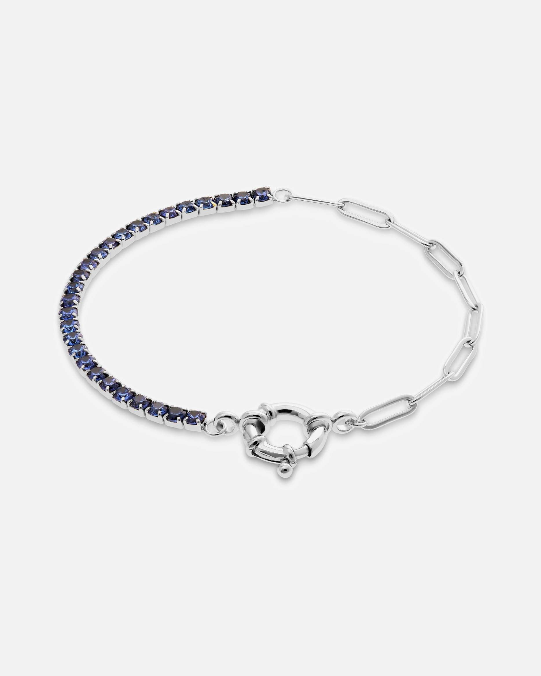 Armband für Weiblich CHRIST Armband 925er Silber, recycelt blau, silber