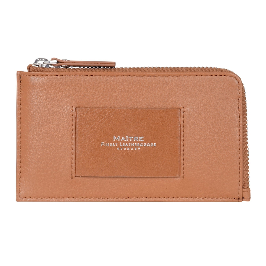 Maître Ellern Kreditkartenetui cognac Orange Damen