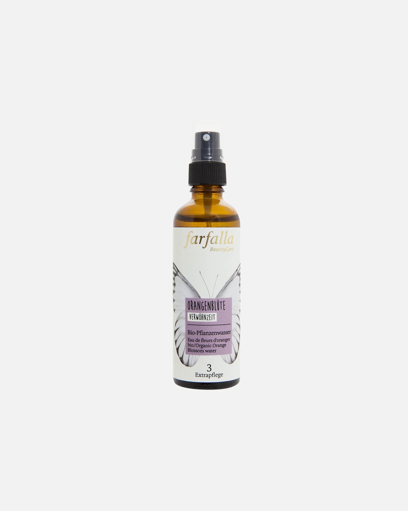 Gesichtsspray für Unisex Farfalla Bio-Hydrolat - Orangenblütenwasser 75 ml