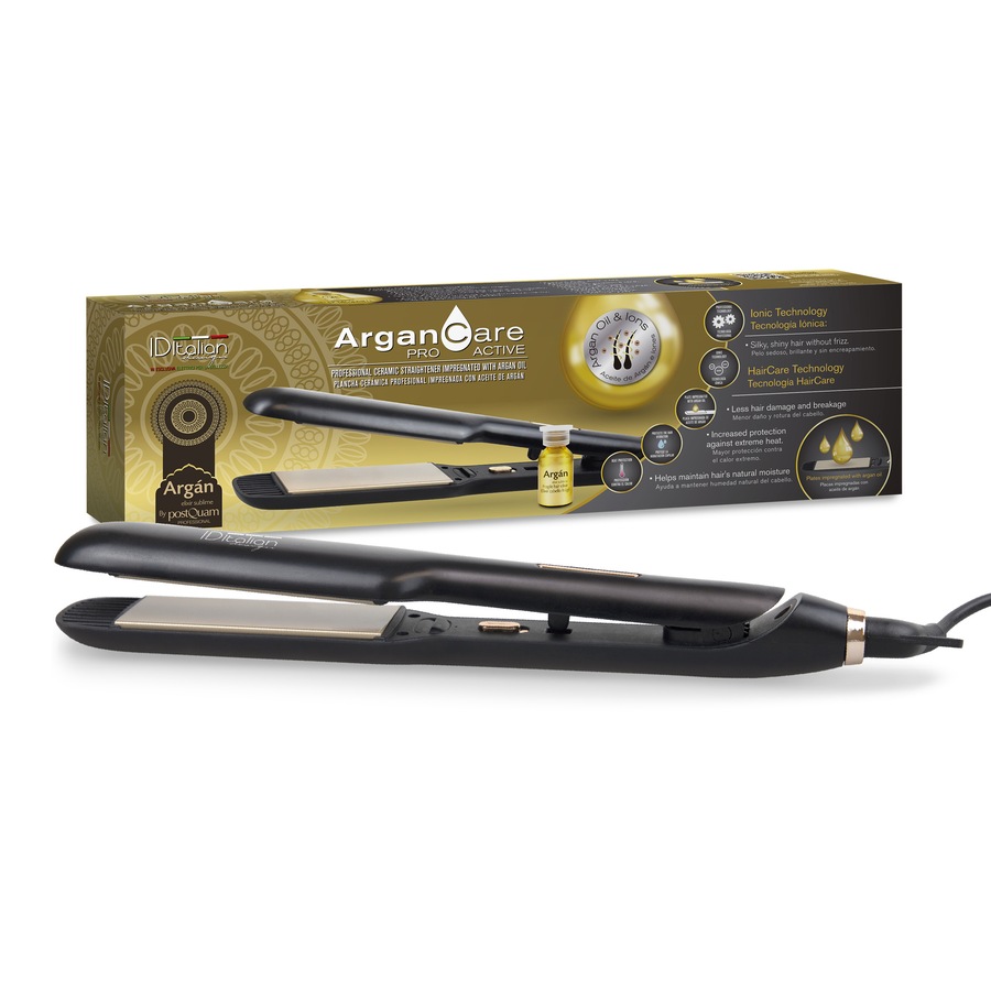 Italian Design Professional Hair Iron Impregnated With Argan Oil Damen
