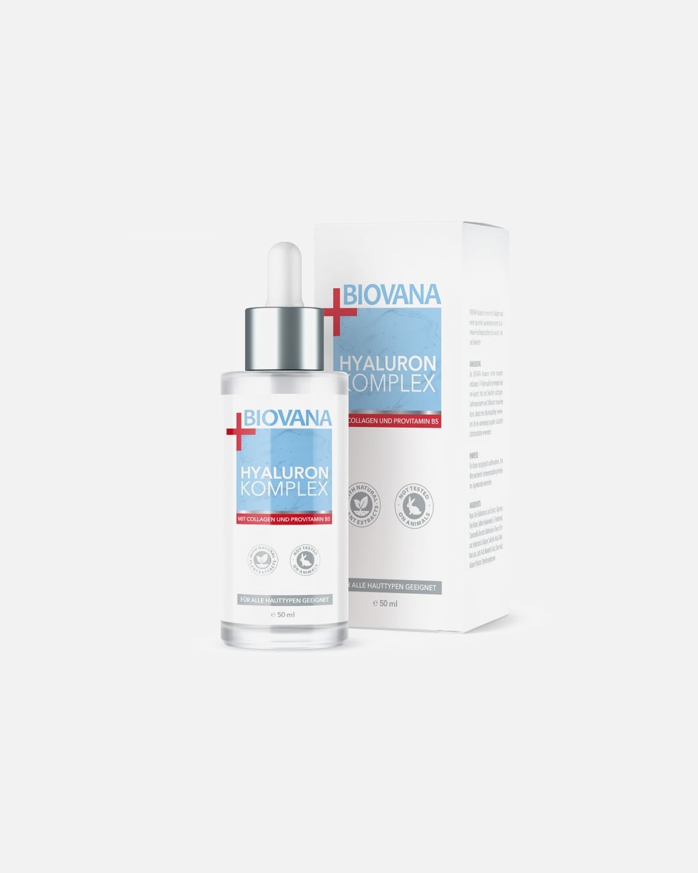 Hyaluronsäure Serum für Unisex Biovana Default Brand Line Biovana Hyaluron Komplex 50 ml