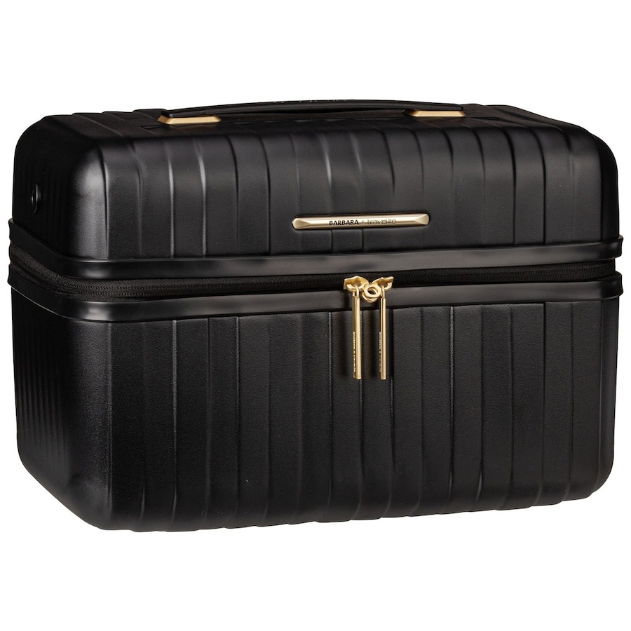 Travelite Kosmetiktasche Barbara Novelty Beauty Case Black Schwarz Damen