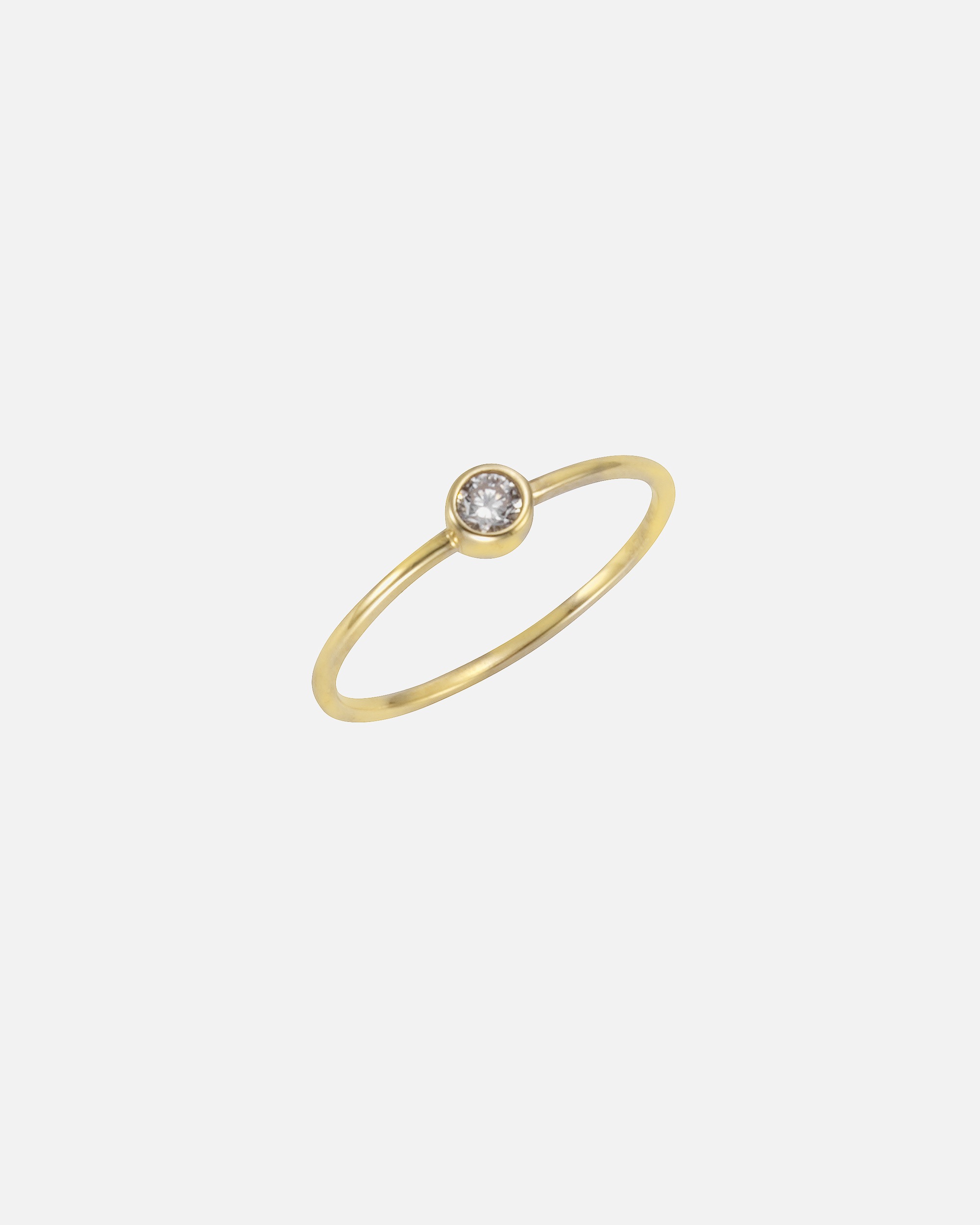 Ring für Weiblich Celesta Ring 375/- Gelbgold Zirkonia weiß 375/- Gold Zirkonia weiß 054 (17,2)