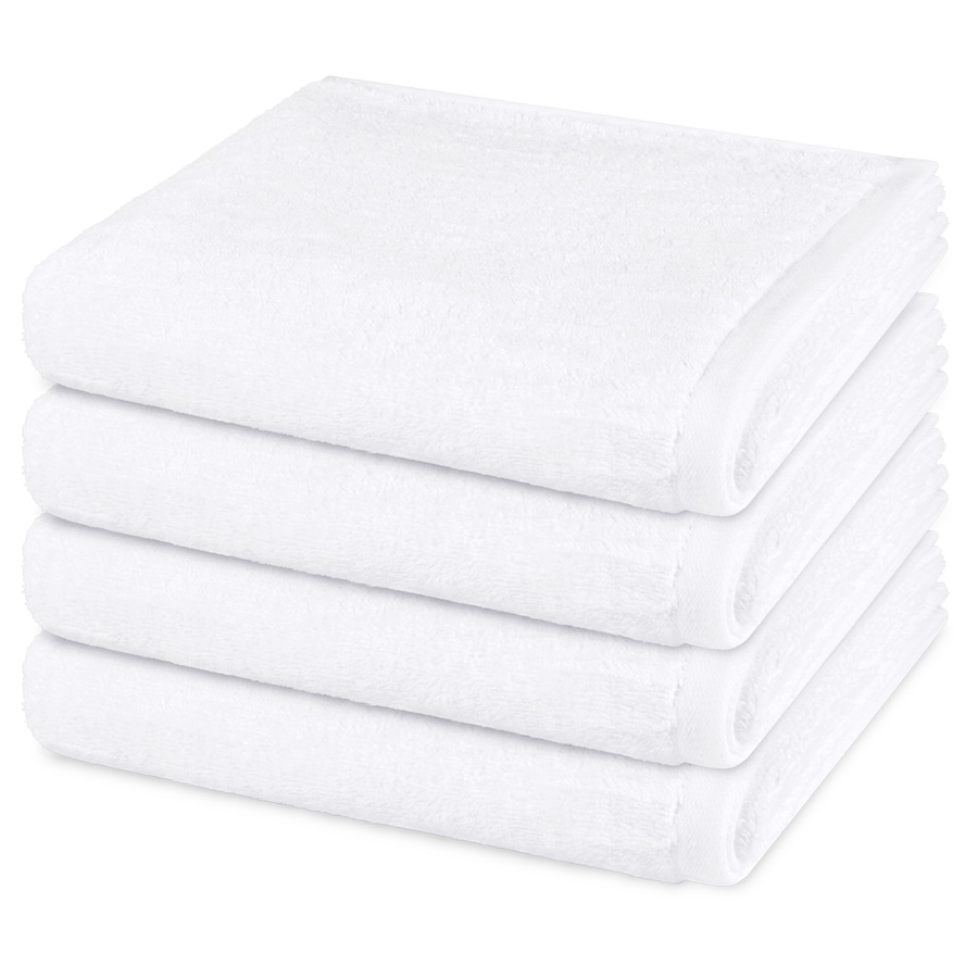 ROSS Handtuch-Set Premium (4er Set) Weiß Weiss