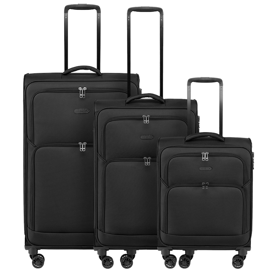 Epic Dynamo 4 Rollen Kofferset 3-teilig black Schwarz Herren