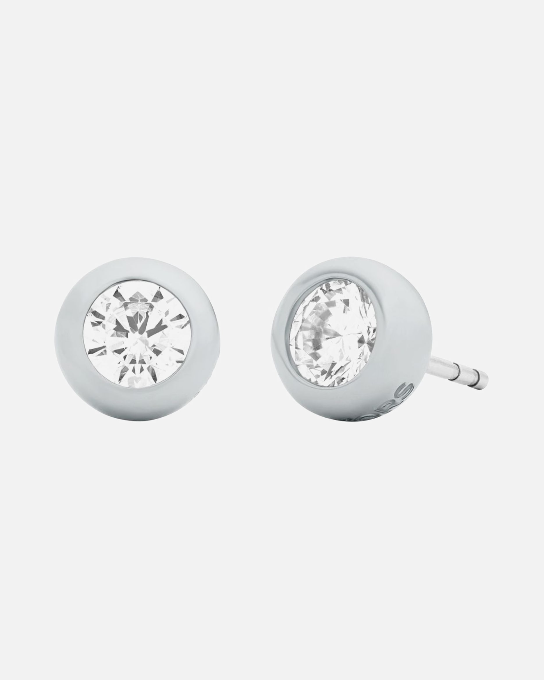 Ohrringe für Weiblich Michael Kors Default Brand Line Ohrstecker Metall silber