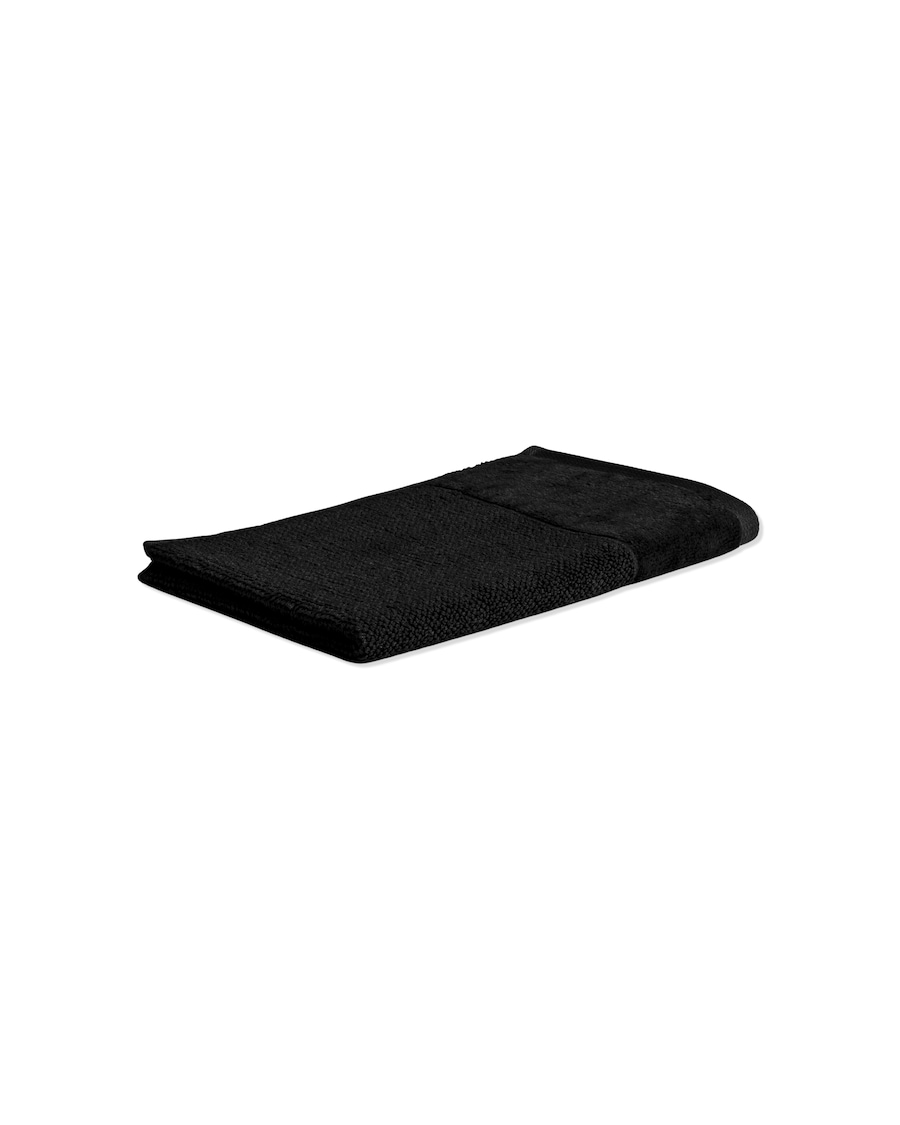 Möve Duschtuch Bamboo Luxe black Schwarz