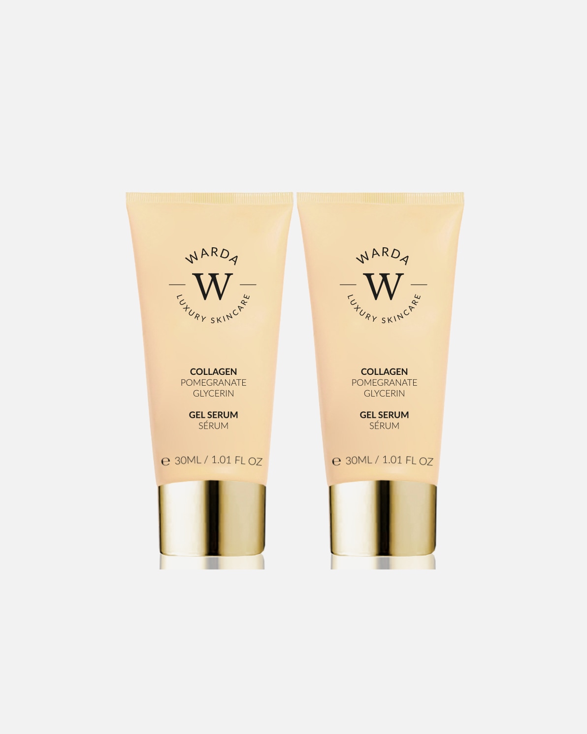 Kollagenserum für Weiblich WARDA LUXURY SKINCARE Hyaluron serum Doppelpack 1 Stück