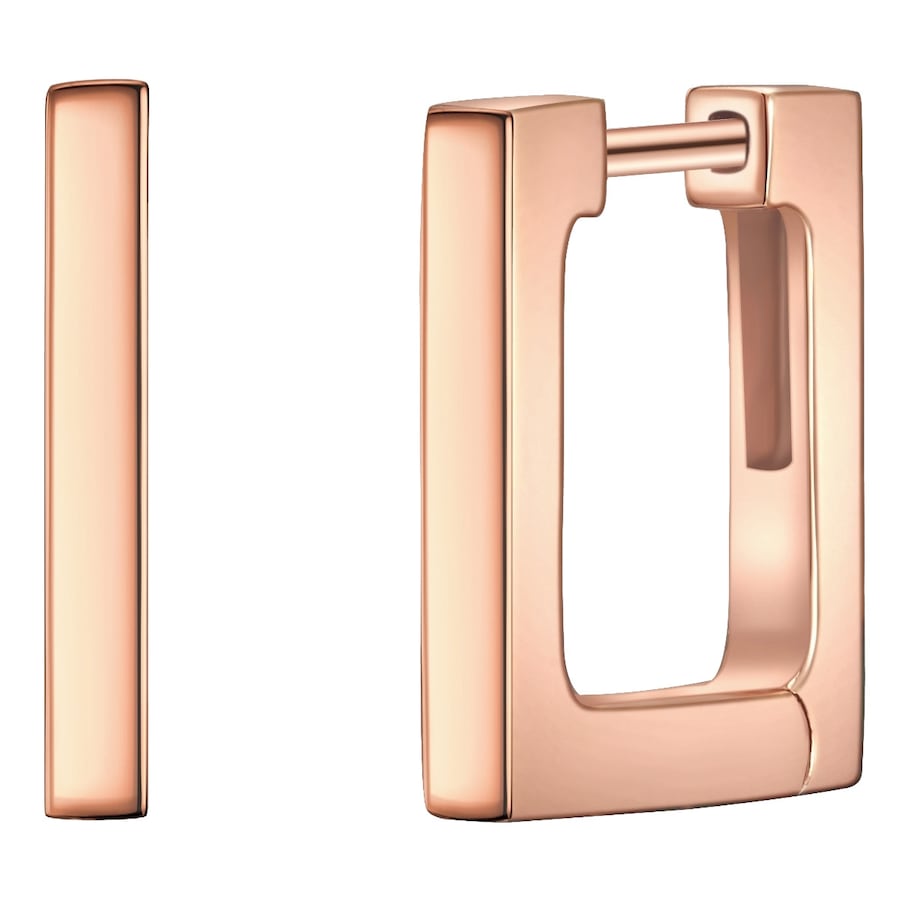 Glanzstücke München Creolen Sterling Silber in Roségold 14,9 mm Damen