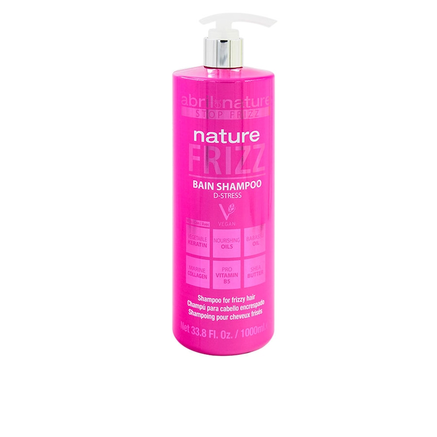 Abril Et Nature NATURE FRIZZ bain shampoo 1000 ml Damen