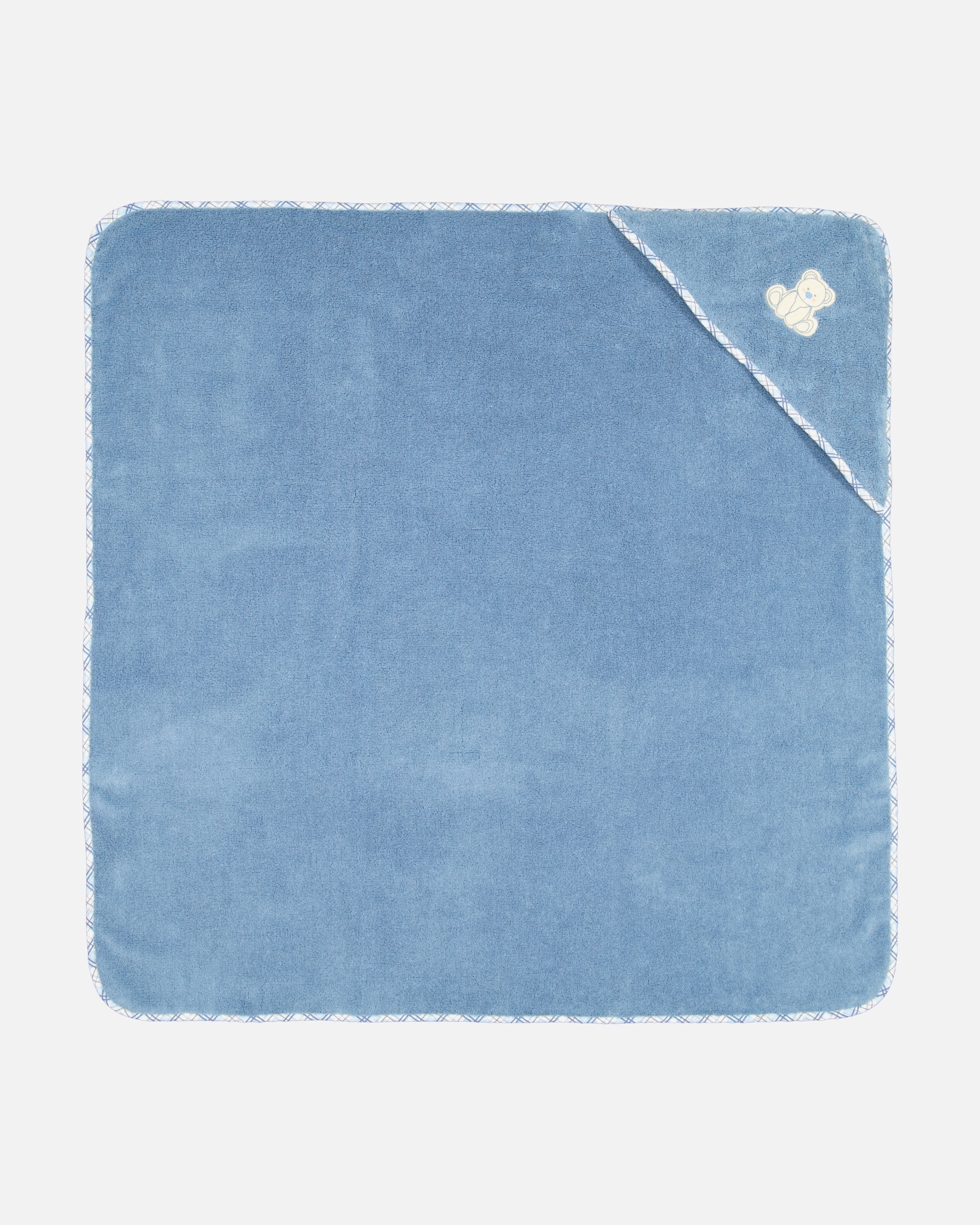 Handtuch für Unisex Vossen Vossen Kapuzentücher Teddy dusty blue - 4695 100x100 cm