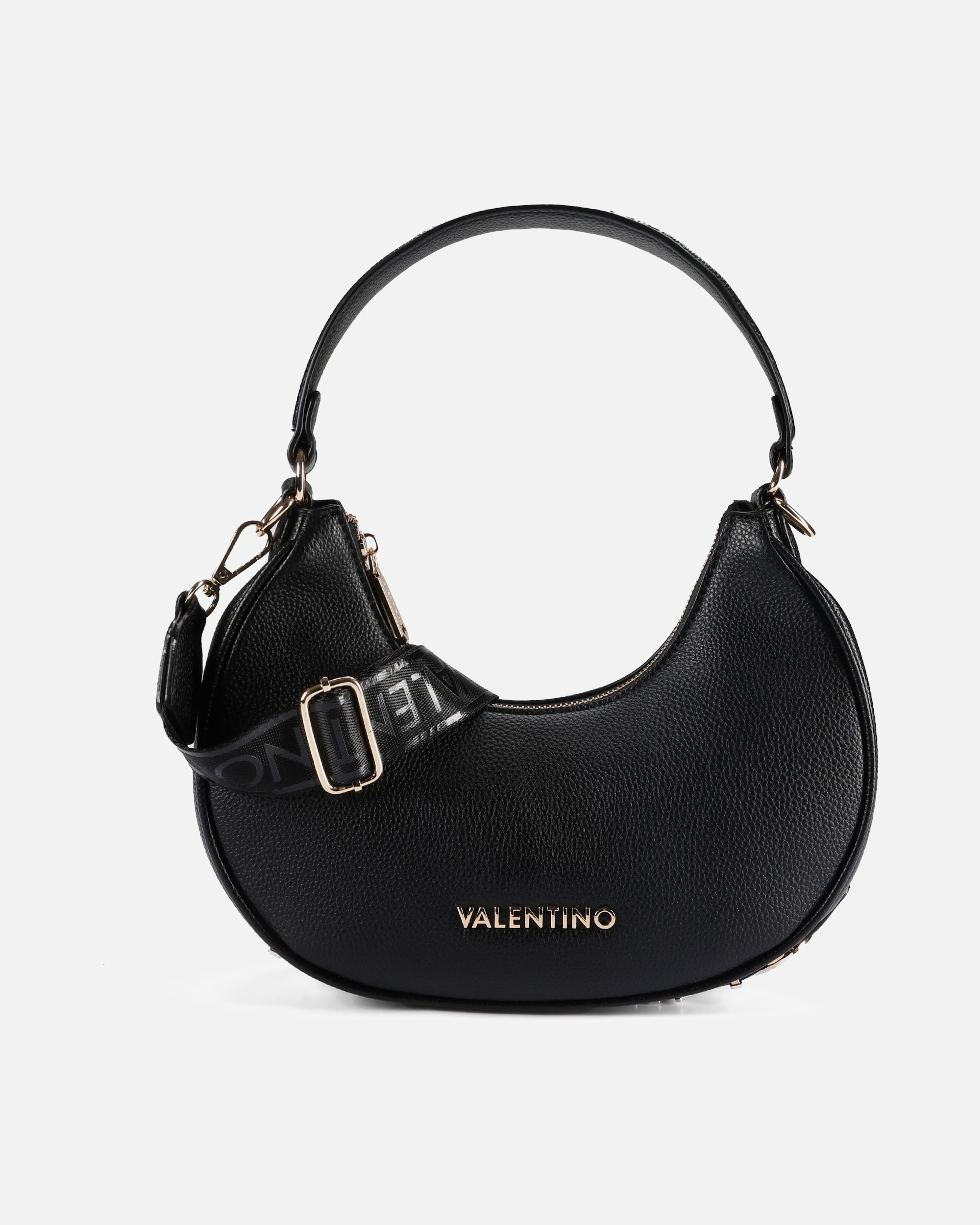 Clutch für Weiblich Valentino Bags Shelby Schultertasche nero