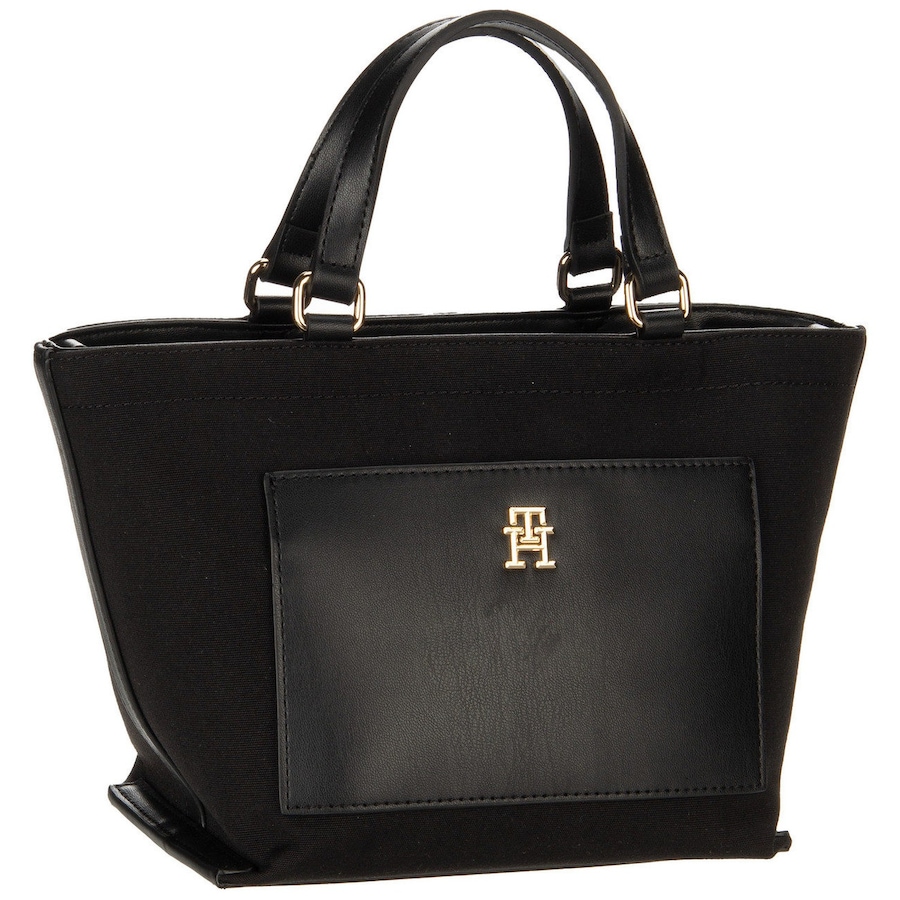 Tommy Hilfiger Handtasche TH Distinct Mini Tote PF24 Black Schwarz Damen