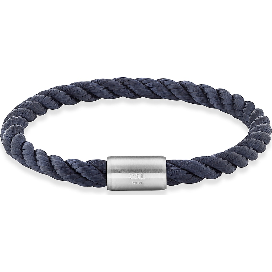 caï Cai Herren-Armband Edelstahl, Baumwolle One Size 87469531 Herren