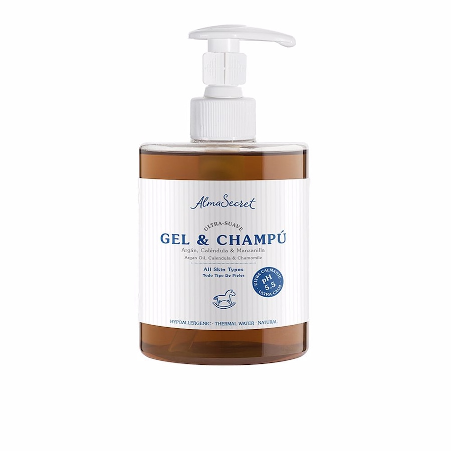 Alma Secret Sanftes GEL-SHAMPOO mit Argan, Ringelblume und Kamille 500 ml