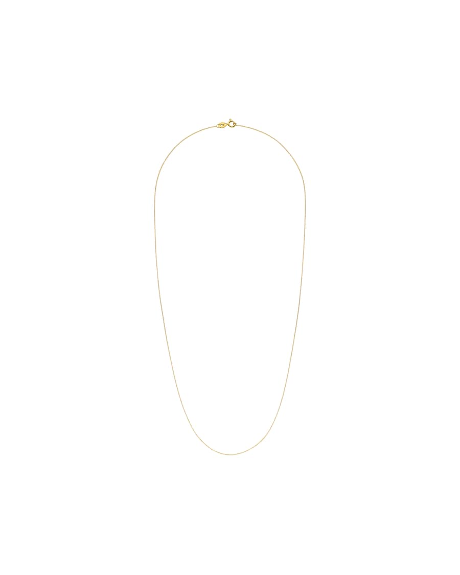 Lucardi Halskette 585 Gold - goldfarbig 45.0mm Damen