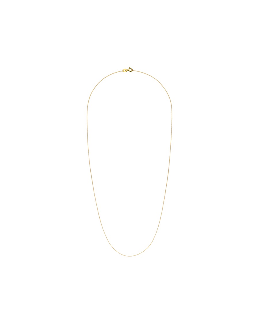 Lucardi Halskette 585 Gold - goldfarbig 50.0mm Damen