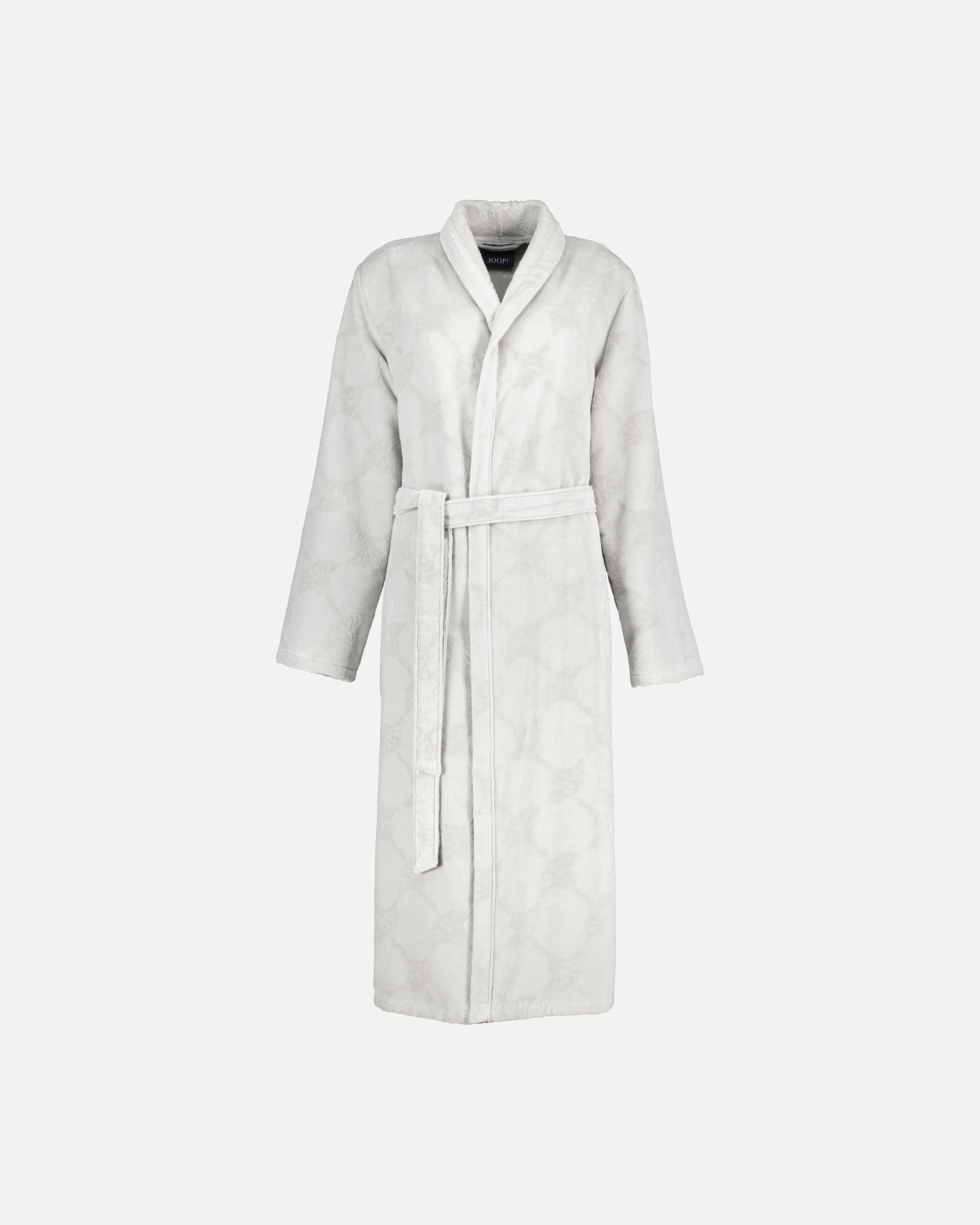 Bademantel für Weiblich JOOP! JOOP! Bademäntel Damen Schalkragen 1653 platin - 713 XS