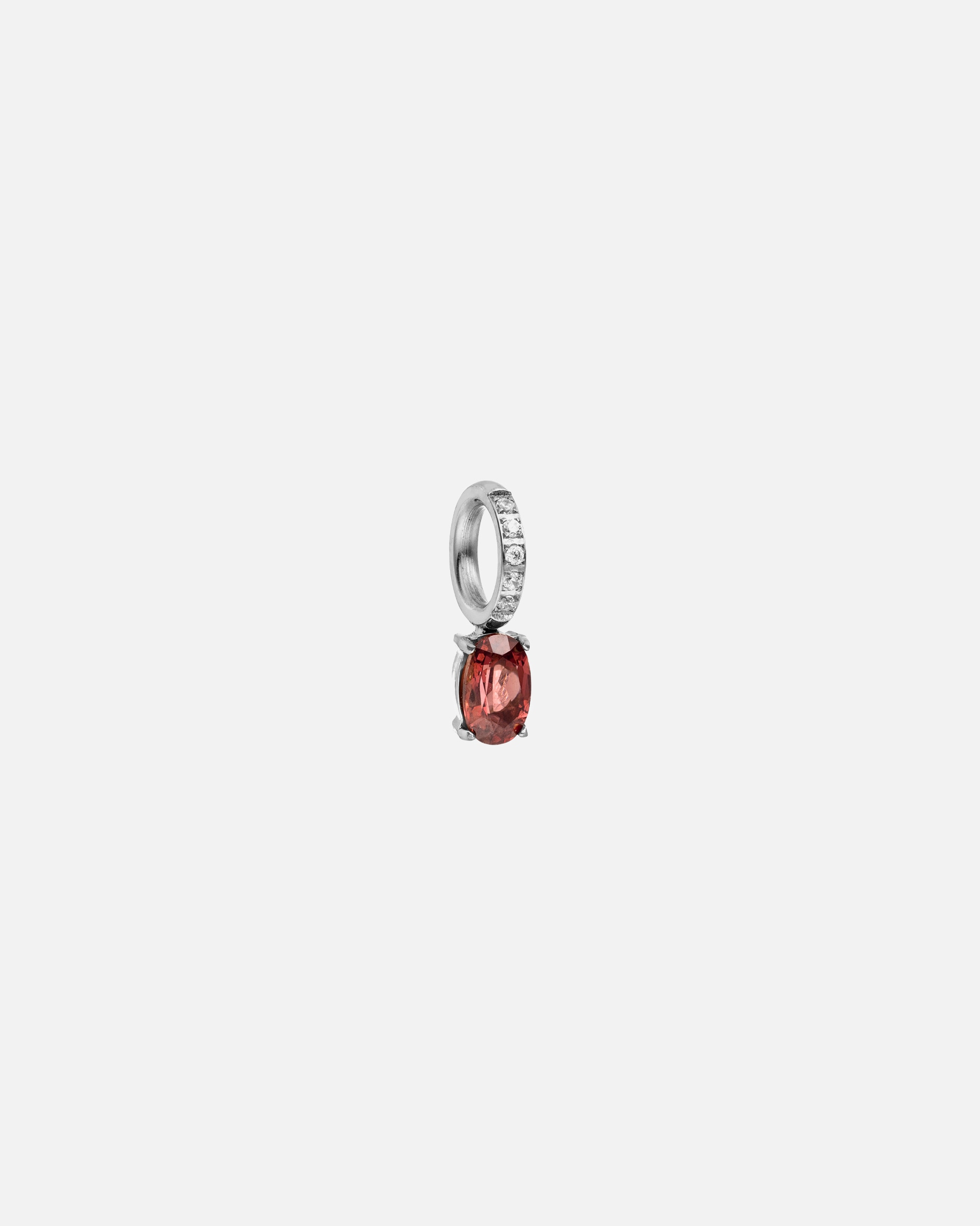 Schmuckanhänger für Unisex Purelei Geburtsstein Januar Granat Charm 100% Edelstahl Silber