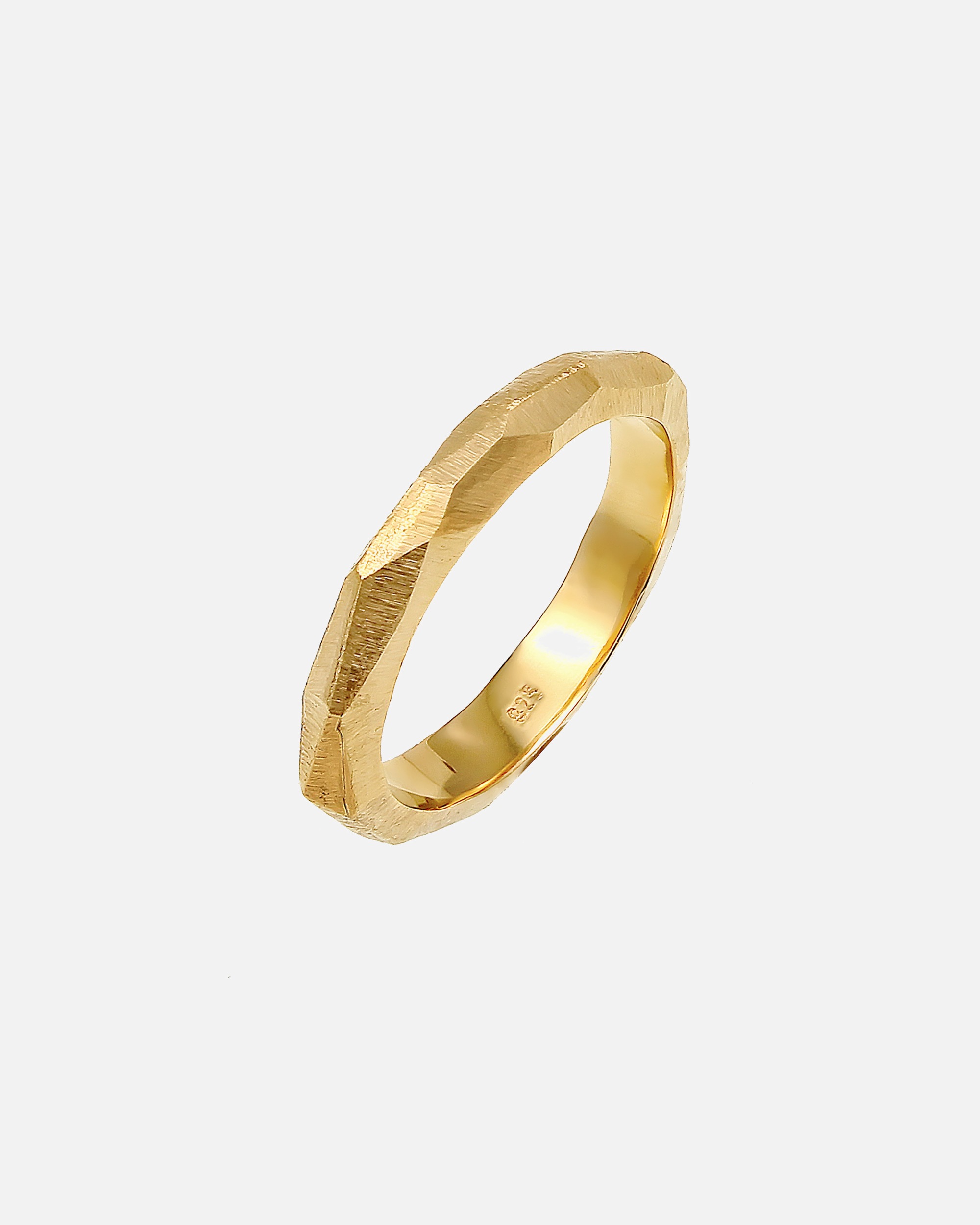 Ring für Weiblich Elli PREMIUM Paarring Trauring Hochzeit Brushed 925 Silber 60