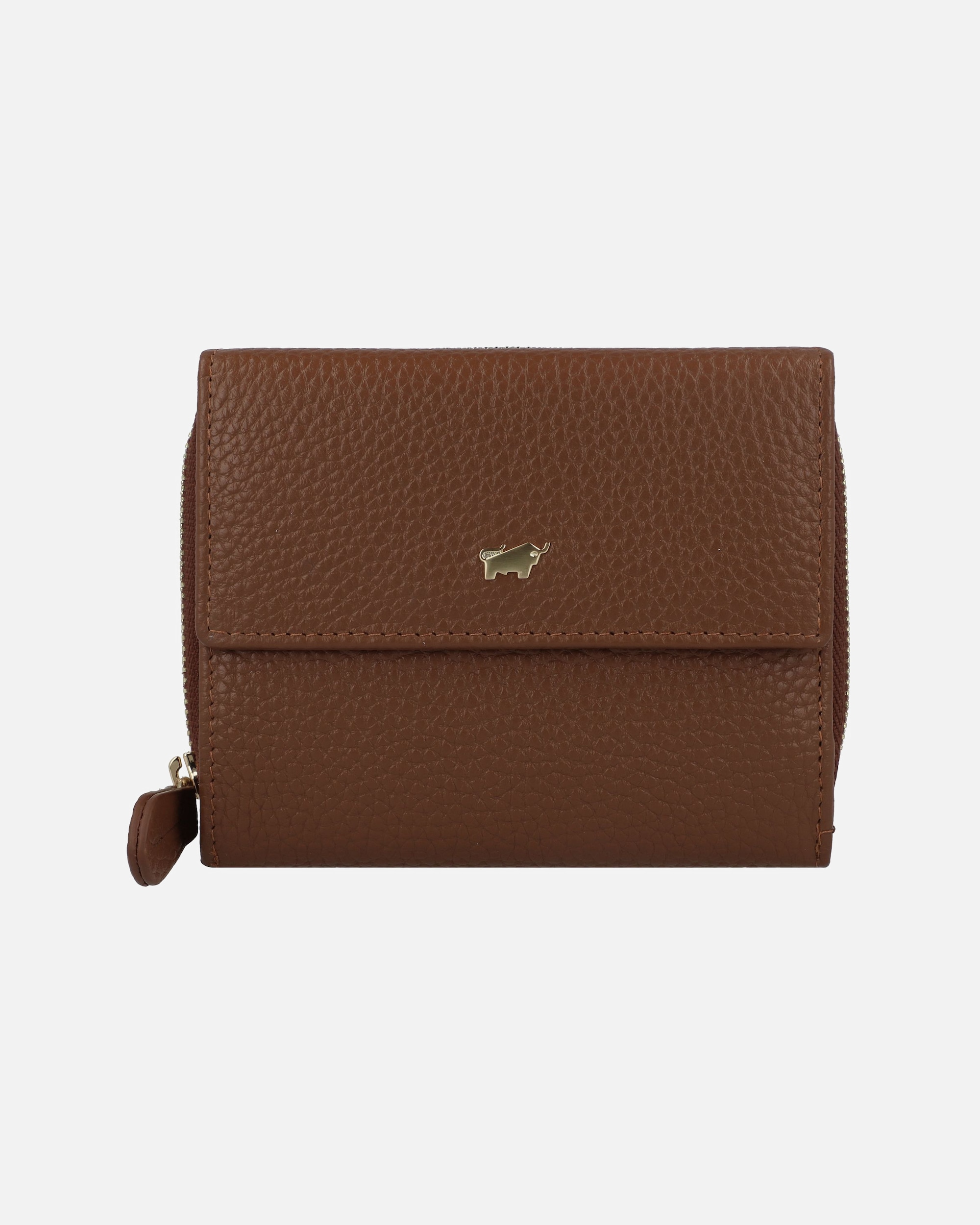 Portemonnaie für Weiblich Braun Büffel Geldbörse Asti 50454 RV saddle brown