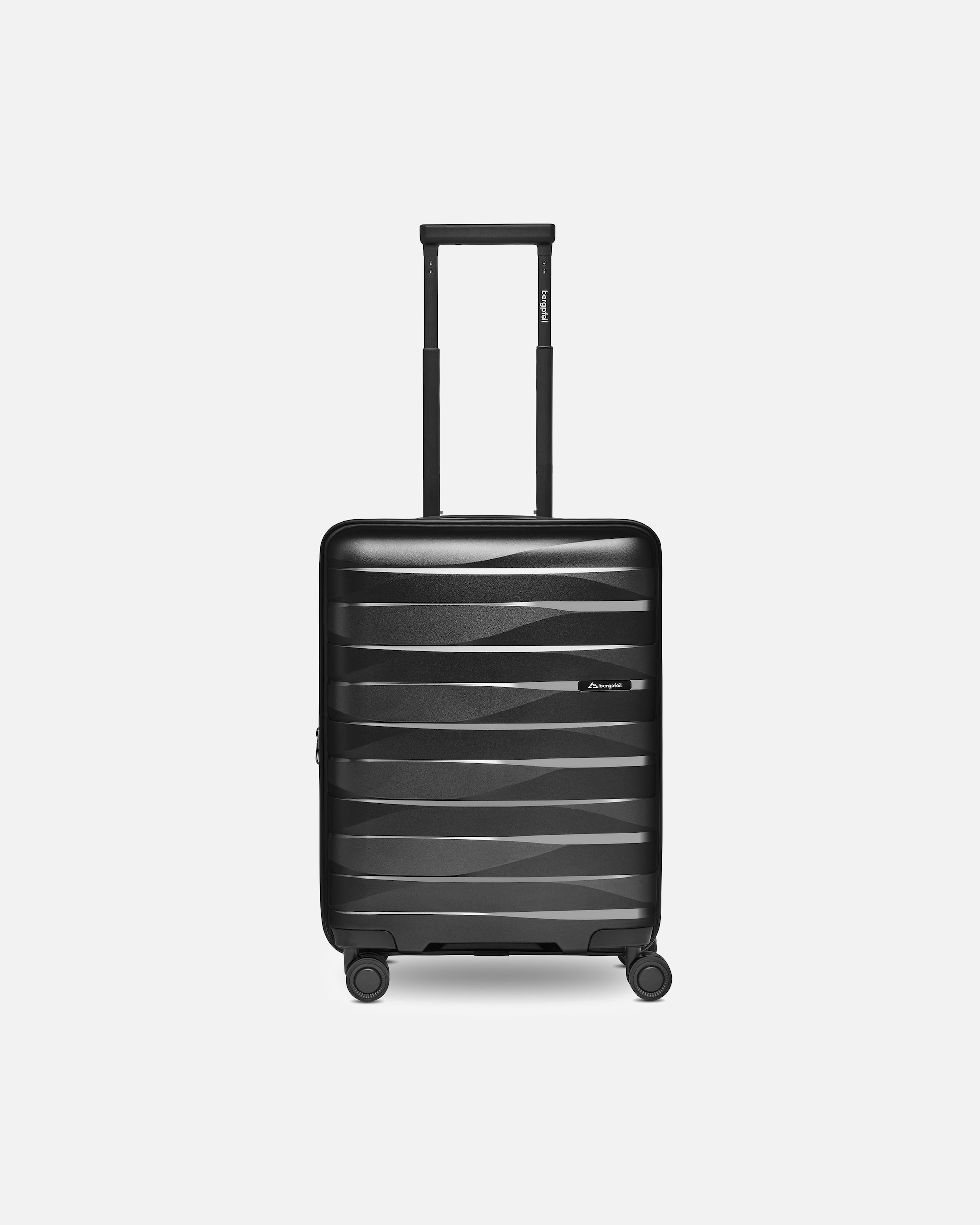 Handgepäckkoffer für Männlich bergpfeil Default Brand Line Travel 4-Rollen Kabinentrolley S 55 cm mit Dehnfalte black night metallic