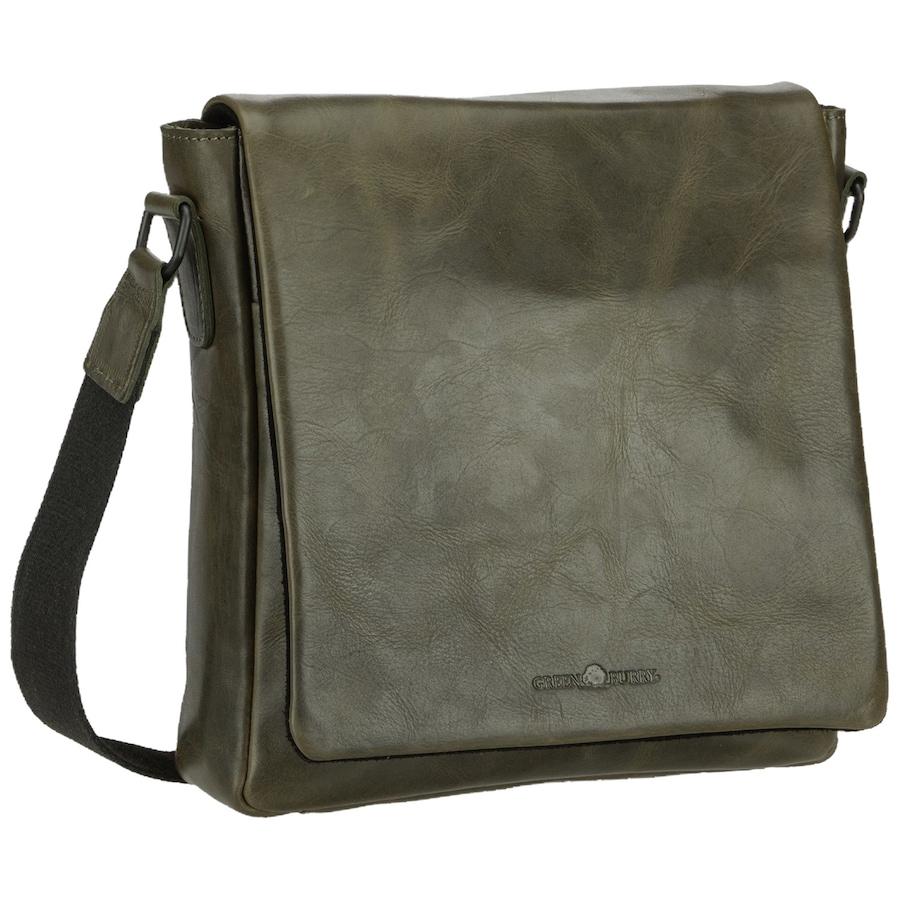 Greenburry Bodybag Newport Umhänger Medium British Green Grau Herren