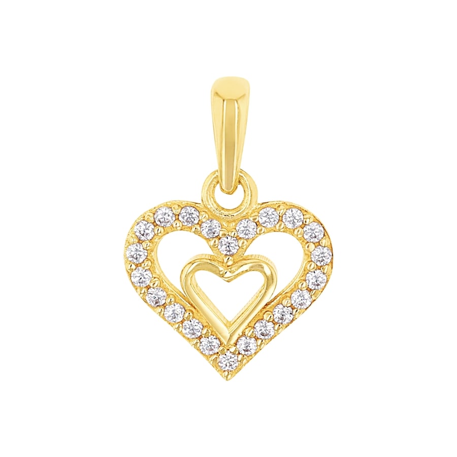 amor Motivanhänger Gold Damen