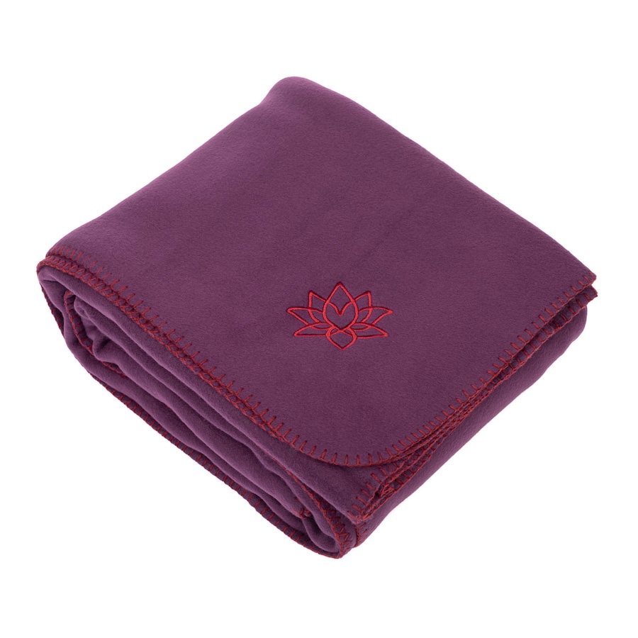 bodhi Yogadecke ASANA BLANKET dunkel aubergine