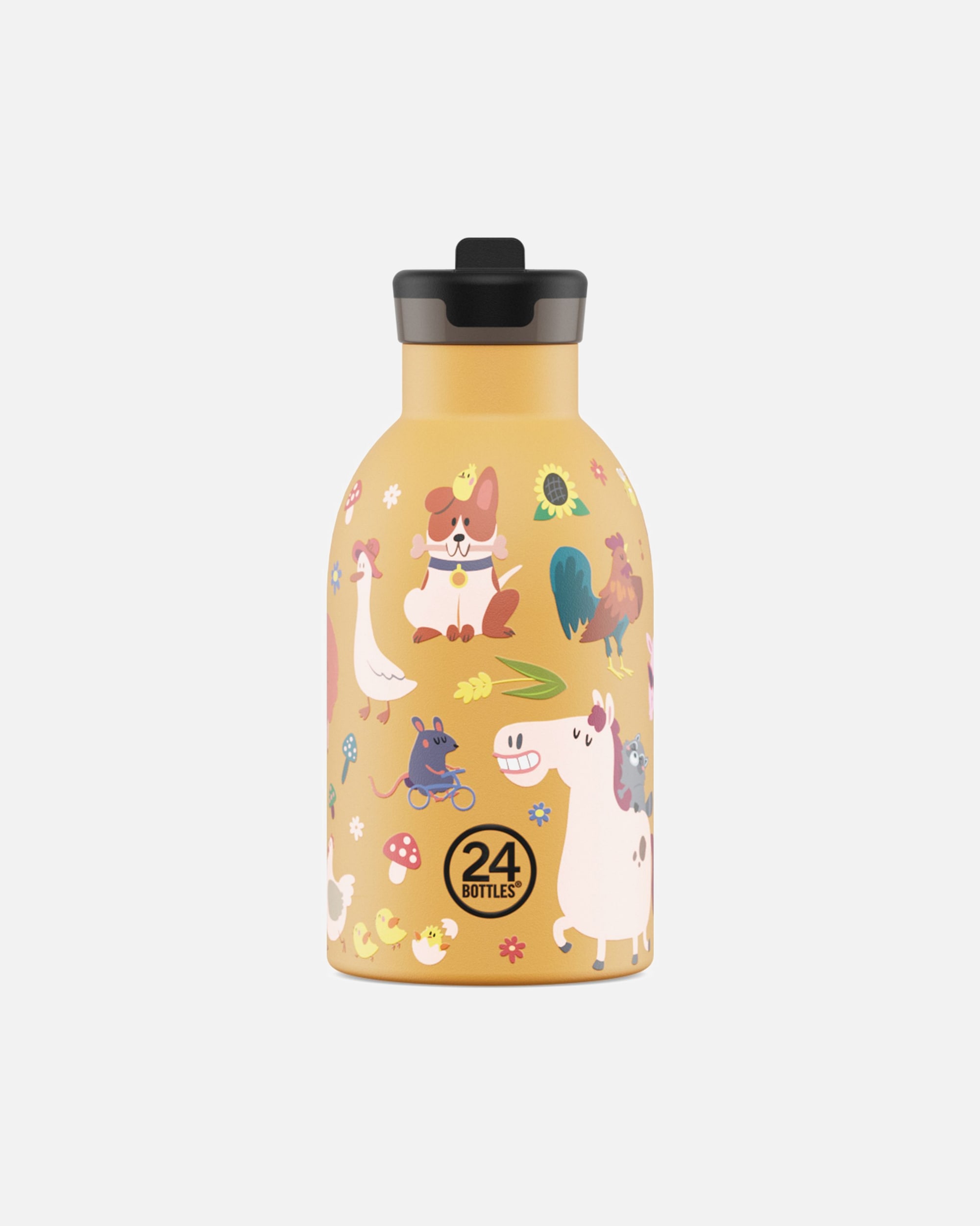 Trinkflasche für Unisex 24Bottles Kids Clima Trinkflasche 300 ml farm friends