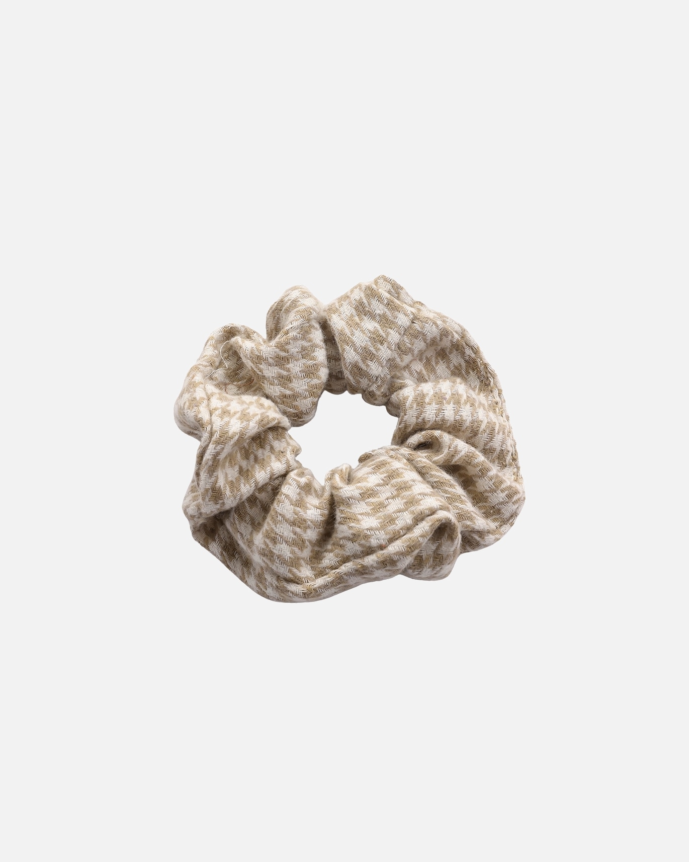 Haargummi für Weiblich SOHO Pepita Scrunchie Beige
