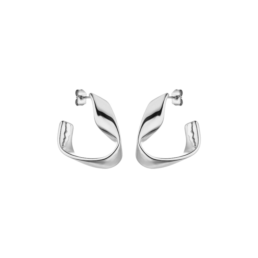 Purelei River Ohrringe 100% Edelstahl Silber Grau Damen