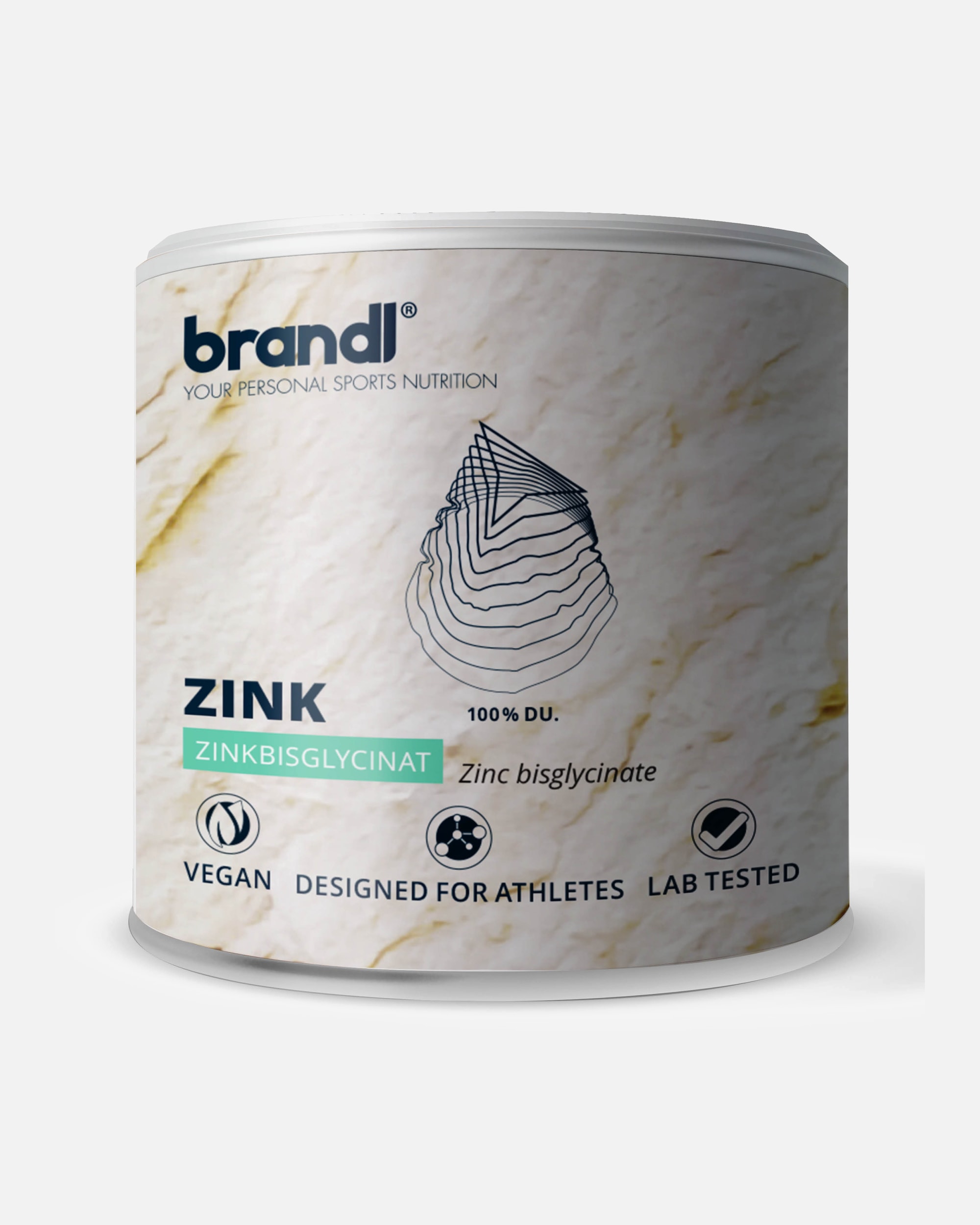 Vitamine für Unisex Brandl Nutrition Zink aus Zink Bisglycinat 120 Stück