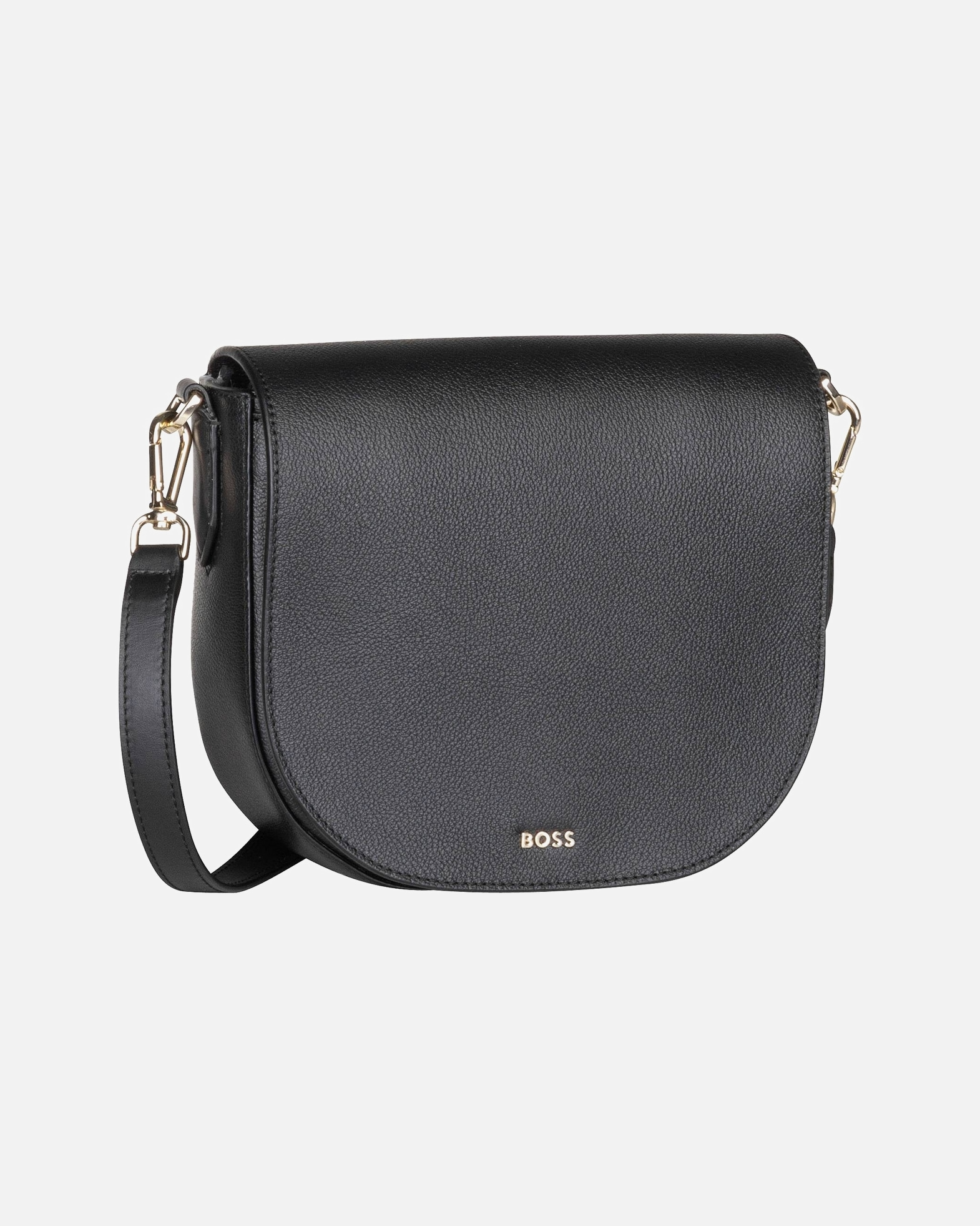 Umhängetasche für Weiblich Hugo Boss Handtasche Alyce Flap BM Black