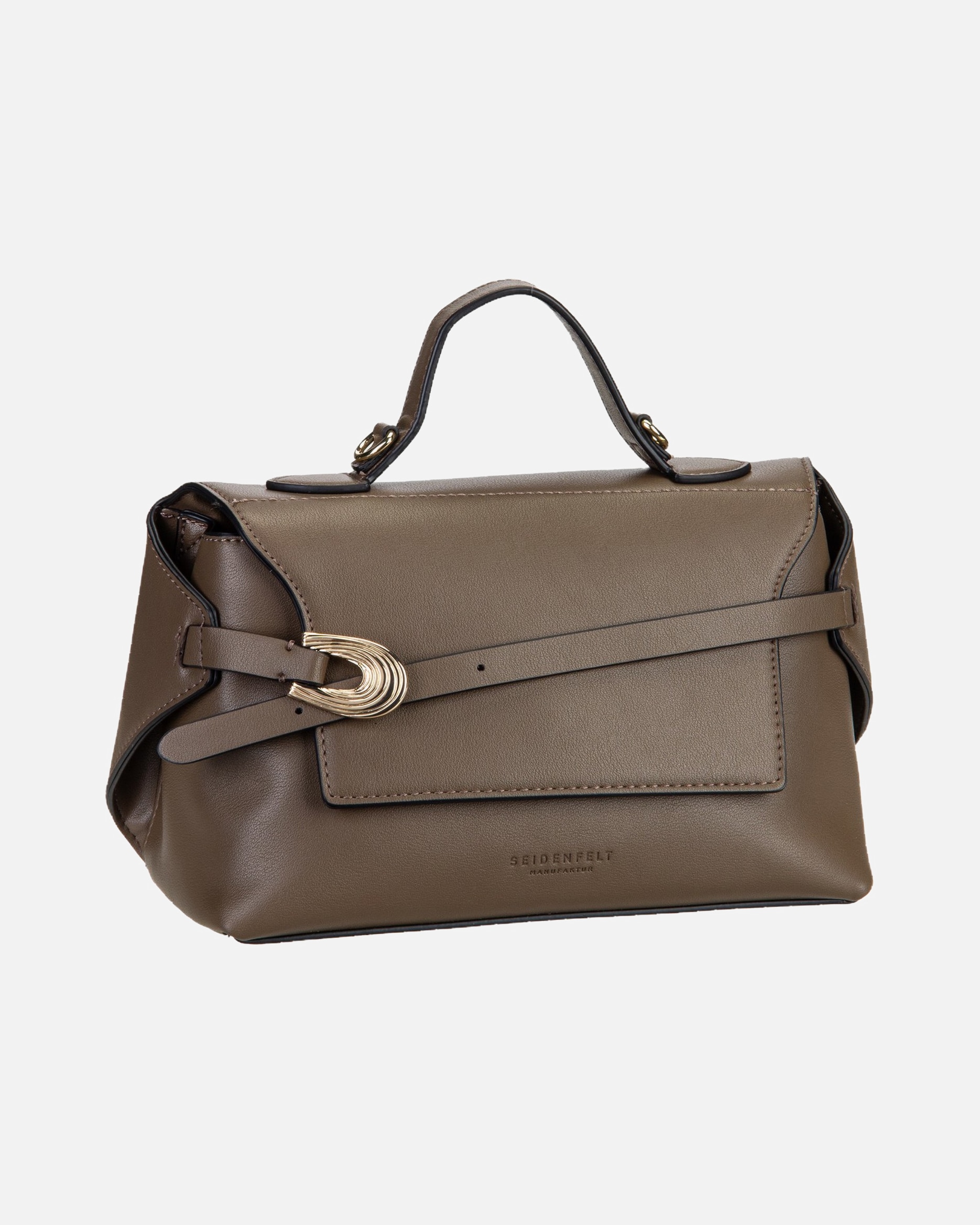 Handtasche für Weiblich Seidenfelt Handtasche Joensuu Handbag Chestnut