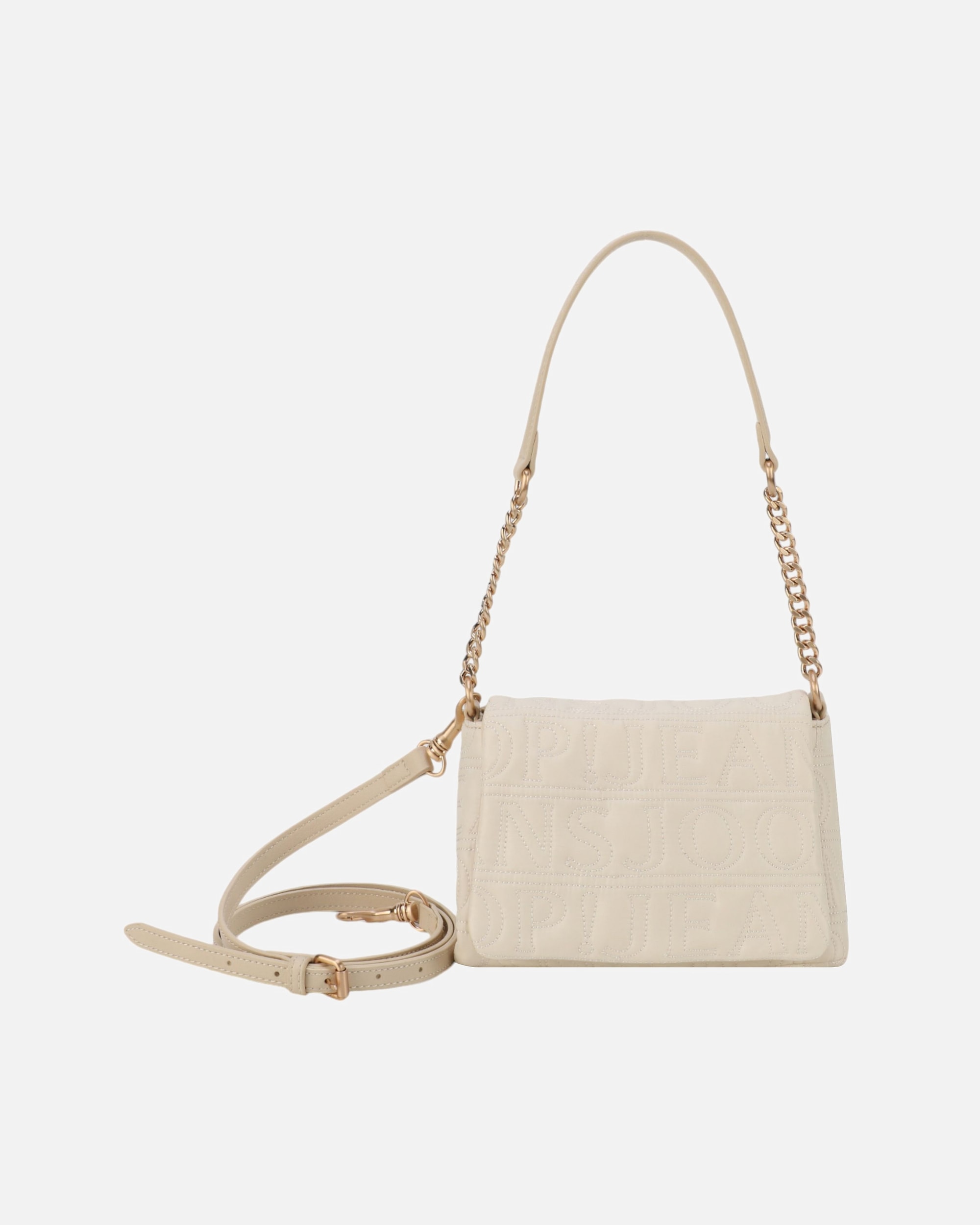 Clutch für Weiblich Joop! Jeans Iniziale Schultertasche bleached sand