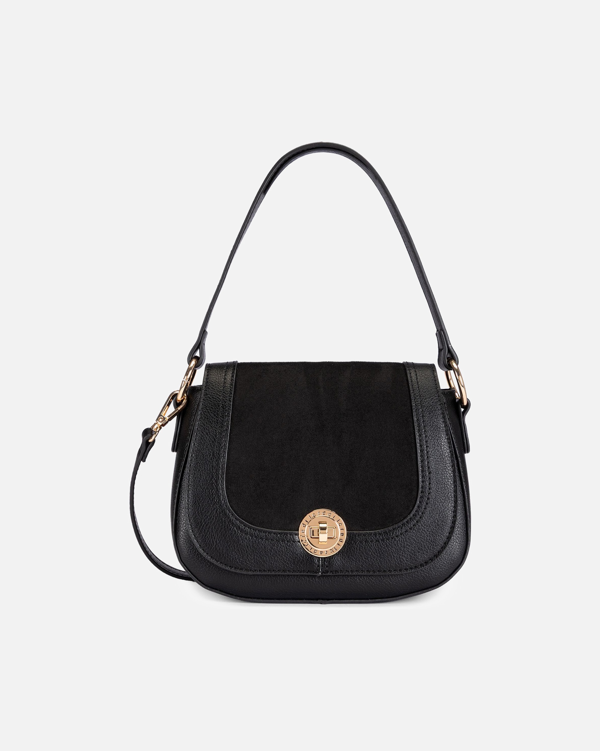 Tasche für Weiblich L.CREDI Skylar Schultertasche schwarz