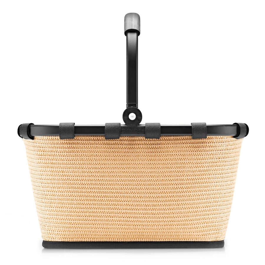 Reisenthel Carrybag Shopper Tasche XS 33.5 cm raffia black Braun Herren