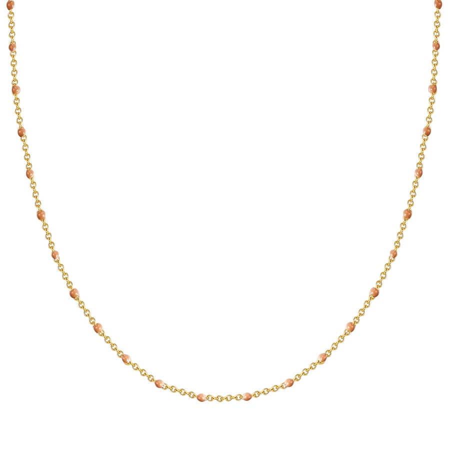 Glanzstücke München Halskette Sterling Silber in Gelbgold 40,0 cm Basiskette + 5,0 Verlängerung Damen